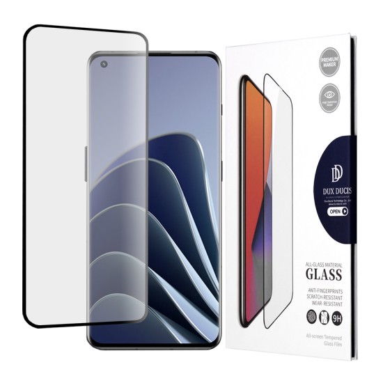 Folie pentruOnePlus 10 Pro / OnePlus 11 / 11R / Ace 2 / Ace 2 Pro / Oppo Find X5 Pro - Dux Ducis Tempered Glass - Black