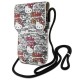 Geanta Crossbody - Hello Kitty Leather Tags Graffiti Cord (HKOWBHDGPTE) - Beige Geanta Crossbody - Hello Kitty Leather Tags Graffiti Cord (HKOWBHDGPTE) - Beige