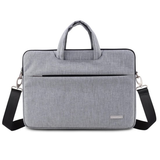 Geanta Laptop 13 - 14 - CanvasArtisan (L3-C12) - Light Gray