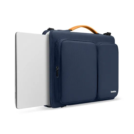 Geanta Laptop 13 - Tomtoc Defender Laptop Briefcase (A42C2B1) - Navy Blue Geanta Laptop 13 - Tomtoc Defender Laptop Briefcase (A42C2B1) - Navy Blue