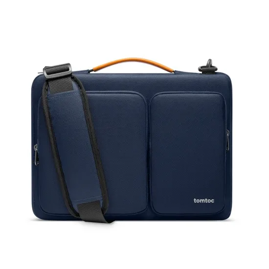 Geanta Laptop 13 - Tomtoc Defender Laptop Briefcase (A42C2B1) - Navy Blue Geanta Laptop 13 - Tomtoc Defender Laptop Briefcase (A42C2B1) - Navy Blue