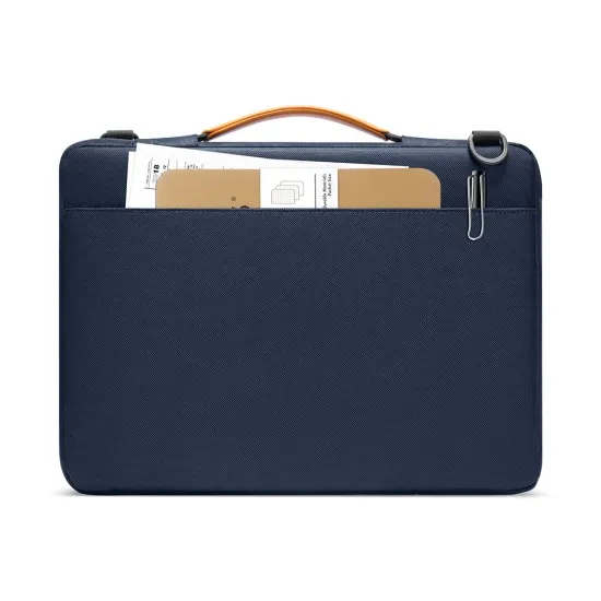 Geanta Laptop 13 - Tomtoc Defender Laptop Briefcase (A42C2B1) - Navy Blue Geanta Laptop 13 - Tomtoc Defender Laptop Briefcase (A42C2B1) - Navy Blue