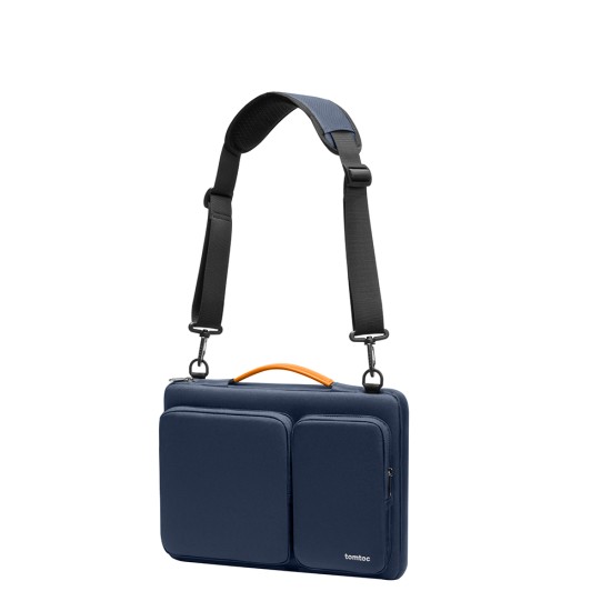 Geanta Laptop 13 - Tomtoc Defender Laptop Briefcase (A42C2B1) - Navy Blue