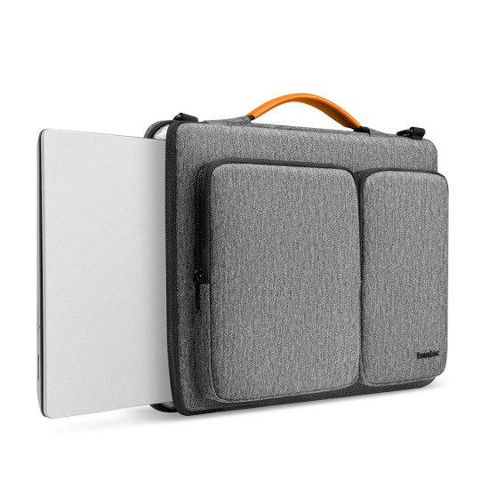 Geanta Laptop 13 - Tomtoc Defender Laptop Briefcase (A42C2G3) - Gray