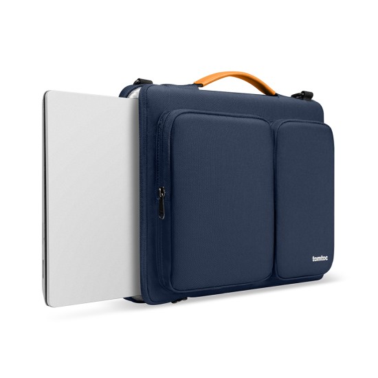 Geanta Laptop 14 - Tomtoc Defender Laptop Briefcase A42D3B1) - Navy Blue