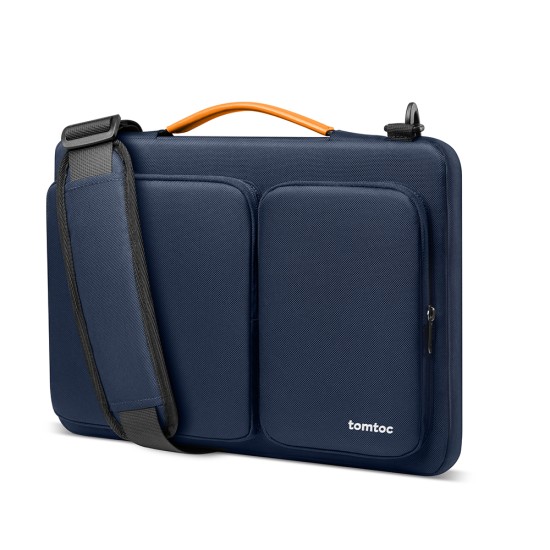 Geanta Laptop 14 - Tomtoc Defender Laptop Briefcase A42D3B1) - Navy Blue