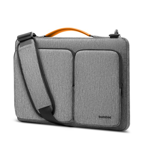 Geanta Laptop 14 - Tomtoc Defender Laptop Briefcase (A42D3G3) - Gray