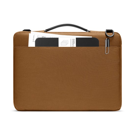 Geanta Laptop 14 - Tomtoc Defender Laptop Briefcase (A42D3Y1) - Brown