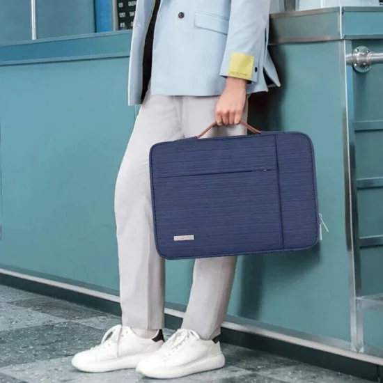 Geanta Laptop 15 - 16 - CanvasArtisan (K28-20) - Blue Geanta Laptop 15 - 16 - CanvasArtisan (K28-20) - Blue