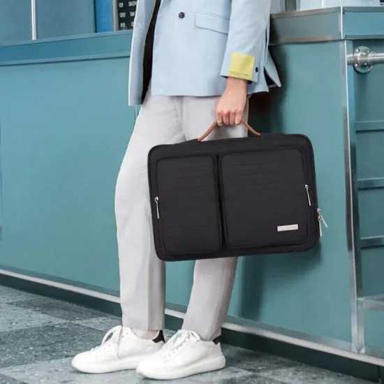 Geanta Laptop 15 - 16 - CanvasArtisan (M29-19) - Black Geanta Laptop 15 - 16 - CanvasArtisan (M29-19) - Black
