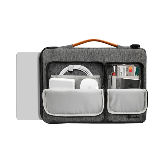 Geanta Laptop 16 - Tomtoc Defender Laptop Briefcase (A42F2G3) - Gray