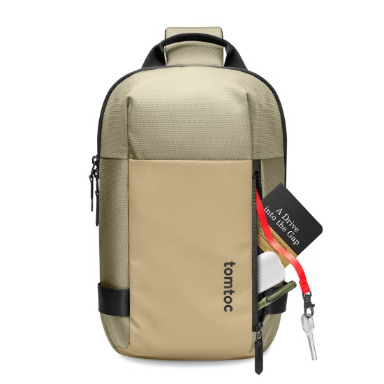 Geanta pentru Tableta, 7l, 11 inch - Tomtoc (T24S1K1) - Khaki