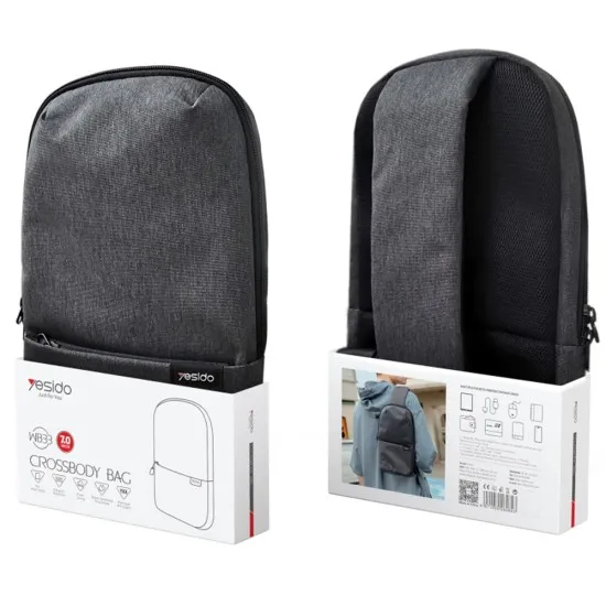 Geanta pentru Transport Accesorii, Crossover - Yesido (WB33) - Grey Geanta pentru Transport Accesorii, Crossover - Yesido (WB33) - Grey