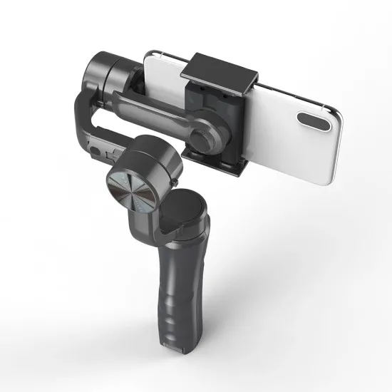 Gimbal pentru Telefon cu 3 Axe si Joystick, Micro-USB - Techsuit (H4) - Black Gimbal pentru Telefon cu 3 Axe si Joystick, Micro-USB - Techsuit (H4) - Black