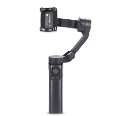 Gimbal pentru Telefon cu 3 Axe si Telecomanda, Pliabil - Techsuit (F5 Plus) - Black Gimbal pentru Telefon cu 3 Axe si Telecomanda, Pliabil - Techsuit (F5 Plus) - Black