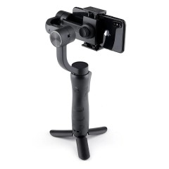 Gimbal pentru Telefon cu Face Tracking si Telecomanda - Techsuit (S5) - Black Gimbal pentru Telefon cu Face Tracking si Telecomanda - Techsuit (S5) - Black
