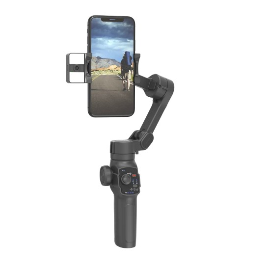 Gimbal pentru Telefon cu Inception Mode, Extensibil - Techsuit (L9) - Black