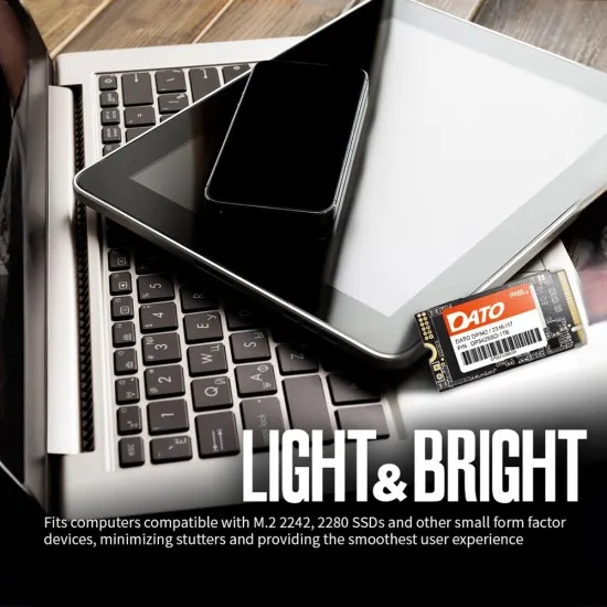 Hard SSD Intern PCIe Gen3x4 1TB, 2500MB/s - Dato DP342 (DP342SSD-1TB) - Black Hard SSD Intern PCIe Gen3x4 1TB, 2500MB/s - Dato DP342 (DP342SSD-1TB) - Black