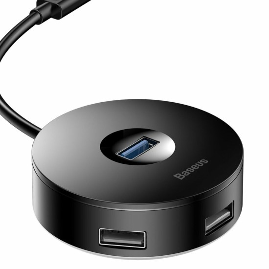 Hub USB 3.0 la USB 3.0, 3x USB 2.0 - Baseus (CAHUB-U01) - Black