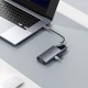 Hub USB-C la HDMI, 3xUSB, 2xUSB-C, RJ45, SD,TF, Jack3.5mm - Baseus Metal Gleam Series II (B00061800813-00) - Space Grey