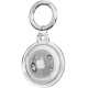 Husa Apple AirTag (set 4) - Techsuit Holder Silicone (CT15) - Clear