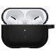 Husa cu Holder Metalic pentru Apple AirPods Pro 1 / 2 Spigen Caseology Vault - Matte Black