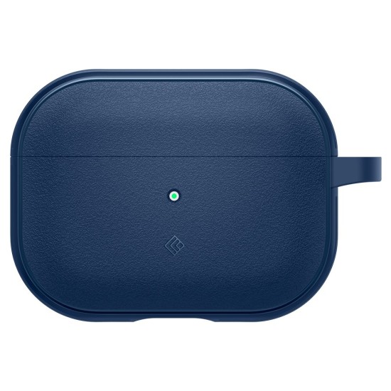 Husa cu Holder Metalic pentru Apple AirPods Pro 1 / 2 Spigen Caseology Vault - Navy Blue