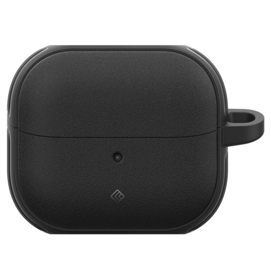 Husa cu Holder Metalic pentru Samsung Galaxy Buds 3 / 3 Pro Spigen Caseology Vault - Black