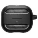 Husa cu Holder Metalic pentru Samsung Galaxy Buds 3 / 3 Pro Spigen Rugged Armor - Black Husa cu Holder Metalic pentru Samsung Galaxy Buds 3 / 3 Pro Spigen Rugged Armor - Black