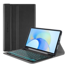 Husa cu Tastatura pentru Honor Pad X9 / X8 Pro - Techsuit CozyTab Case - Black Husa cu Tastatura pentru Honor Pad X9 / X8 Pro - Techsuit CozyTab Case - Black
