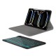 Husa cu Tastatura pentru iPad Pro 13 (2024) - Techsuit CozyTab Case - Black