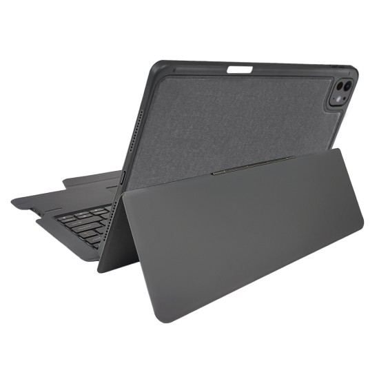 Husa cu Tastatura pentru iPad Pro 13 (2024) - Techsuit KeyTab Pro - Black