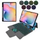 Husa cu Tastatura pentru Samsung Galaxy Tab S6 Lite (2020/2022/2024) - Techsuit KeyTab Pro - Black Husa cu Tastatura pentru Samsung Galaxy Tab S6 Lite (2020/2022/2024) - Techsuit KeyTab Pro - Black