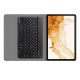 Husa cu Tastatura pentru Samsung Galaxy Tab S8 Plus - Techsuit CozyTab Case - Black