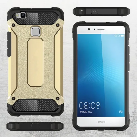 Husa Huawei P9 Lite / G9 Lite - Techsuit Hybrid Armor - Black Husa Huawei P9 Lite / G9 Lite - Techsuit Hybrid Armor - Black