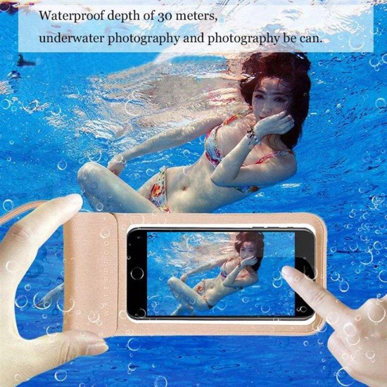 Husa Impermeabila pentru Telefon - Techsuit Waterproof Case (TWC1) - Gold