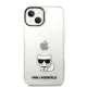 Husa iPhone 14 Plus / iPhone 15 Plus - Karl Lagerfeld Hardcase (KLHCP14MCTTR) - Choupette Body Husa iPhone 14 Plus / iPhone 15 Plus - Karl Lagerfeld Hardcase (KLHCP14MCTTR) - Choupette Body