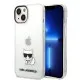 Husa iPhone 14 Plus / iPhone 15 Plus - Karl Lagerfeld Hardcase (KLHCP14MCTTR) - Choupette Body Husa iPhone 14 Plus / iPhone 15 Plus - Karl Lagerfeld Hardcase (KLHCP14MCTTR) - Choupette Body