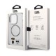 Husa iPhone 14 Pro - Karl Lagerfeld Hardcase MagSafe (KLHMP14LHKCT) - Transparent Karl & Choupette Aluminium