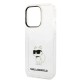 Husa iPhone 14 Pro - Karl Lagerfeld Hardcase Transparent (KLHCP14LHNCHTCT) - Ikonik Choupette