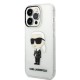 Husa iPhone 14 Pro - Karl Lagerfeld Hardcase Transparent (KLHCP14LHNIKTCT) - Ikonik Karl Lagerfeld