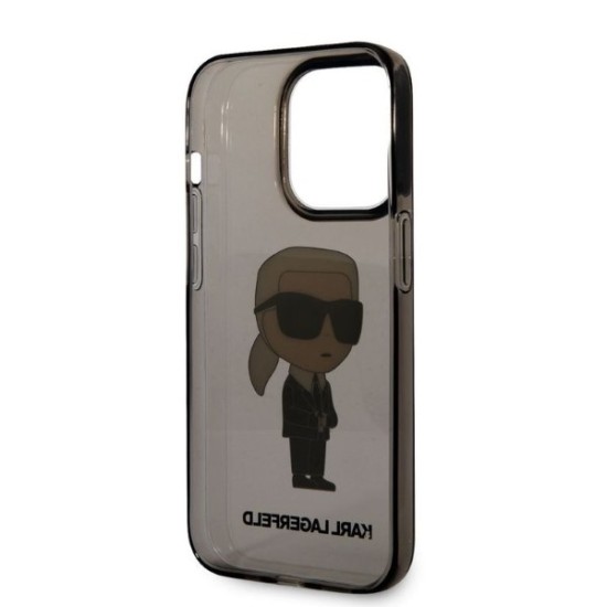 Husa iPhone 14 Pro Max - Karl Lagerfeld Hardcase (KLHCP14XHNIKTCK) - Ikonik Karl Lagerfeld