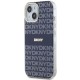 Husa iPhone 15 - DKNY IML Mono & Stripe MagSafe (DKHMP15SHRHSEB) - Blue