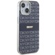 Husa iPhone 15 - DKNY IML Mono & Stripe MagSafe (DKHMP15SHRHSEB) - Blue