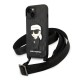 Husa iPhone 15 / iPhone 14 / iPhone 13 - Karl Lagerfeld Hardcase Monogram (KLHCP14SSTKMK) - Ikonik Patch