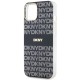 Husa iPhone 15 Plus - DKNY IML Mono & Stripe MagSafe (DKHMP15MHRHSEK) - Black