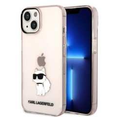 Husa iPhone 15 Plus / iPhone 14 Plus - Karl Lagerfeld Hardcase (KLHCP14MHNCHTCP) - Ikonik Choupette Husa iPhone 15 Plus / iPhone 14 Plus - Karl Lagerfeld Hardcase (KLHCP14MHNCHTCP) - Ikonik Choupette