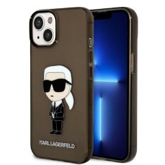 Husa iPhone 15 Plus / iPhone 14 Plus - Karl Lagerfeld Hardcase (KLHCP14MHNIKTCK) - Ikonik Karl Lagerfeld Husa iPhone 15 Plus / iPhone 14 Plus - Karl Lagerfeld Hardcase (KLHCP14MHNIKTCK) - Ikonik Karl Lagerfeld