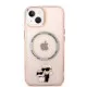 Husa iPhone 15 Plus / iPhone 14 Plus - Karl Lagerfeld Hardcase MagSafe (KLHMP14MHNKCIP) - Pink Iconic Karl&Choupette Husa iPhone 15 Plus / iPhone 14 Plus - Karl Lagerfeld Hardcase MagSafe (KLHMP14MHNKCIP) - Pink Iconic Karl&Choupette
