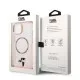 Husa iPhone 15 Plus / iPhone 14 Plus - Karl Lagerfeld Hardcase MagSafe (KLHMP14MHNKCIP) - Pink Iconic Karl&Choupette Husa iPhone 15 Plus / iPhone 14 Plus - Karl Lagerfeld Hardcase MagSafe (KLHMP14MHNKCIP) - Pink Iconic Karl&Choupette